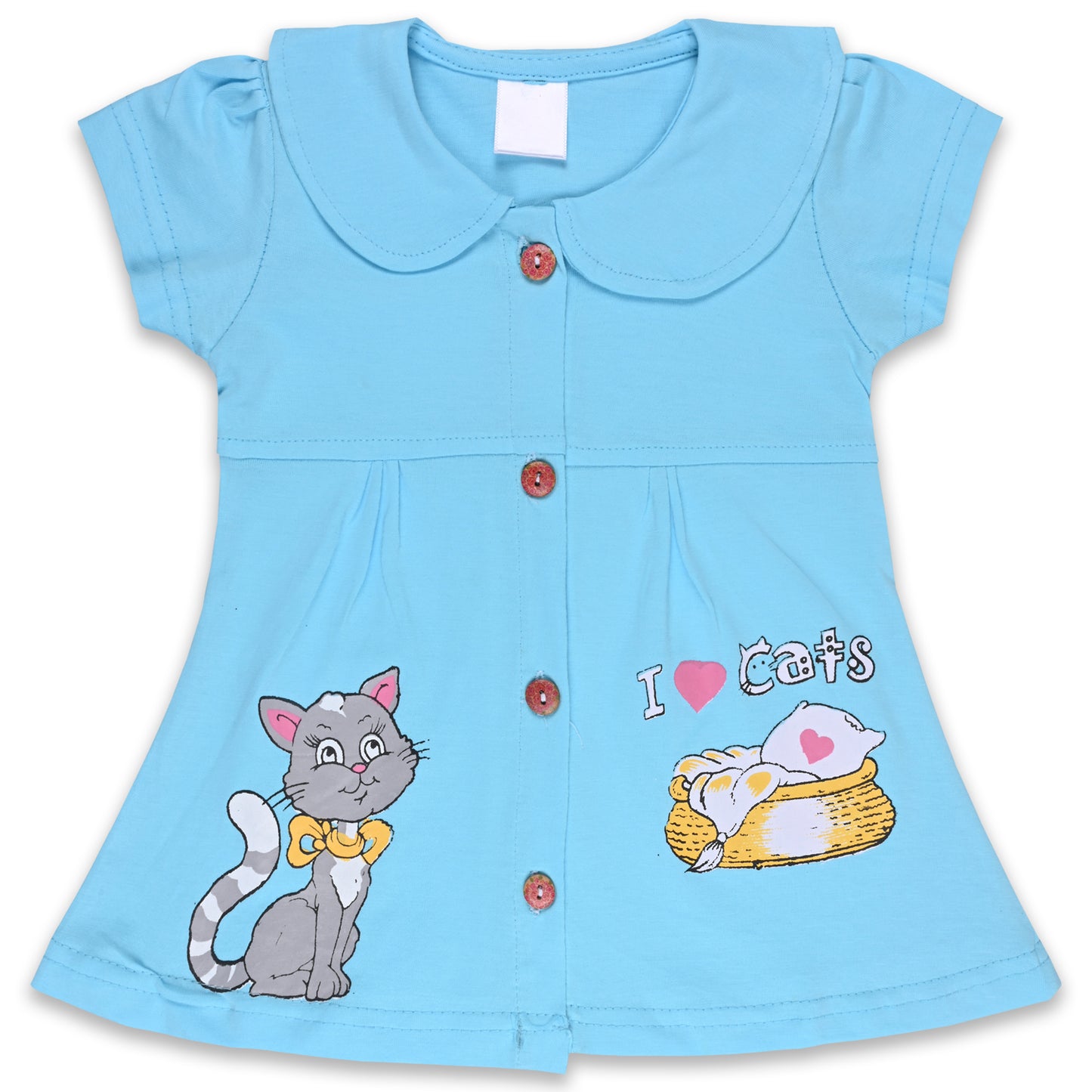 Baby Girls Graphic Print Top and Pant Clothing Set