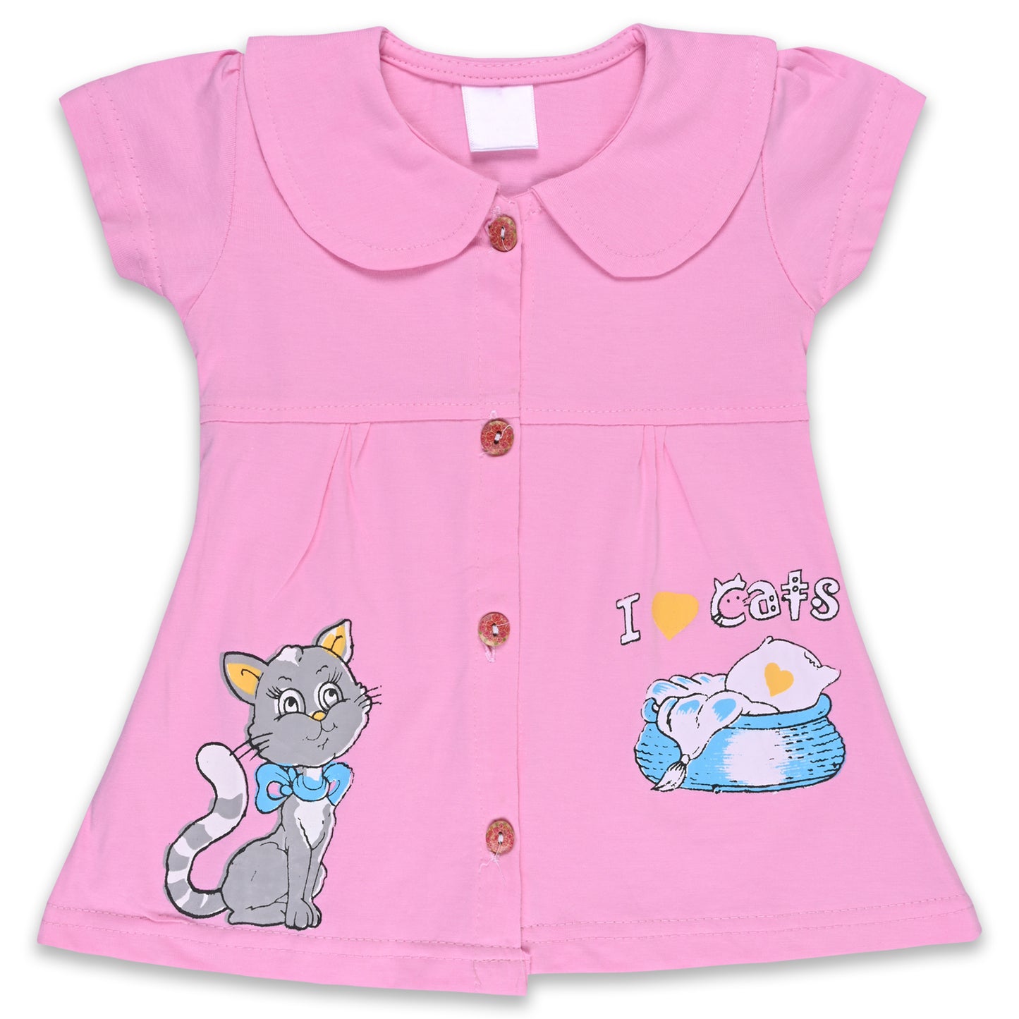 Baby Girls Graphic Print Top and Pant Clothing Set