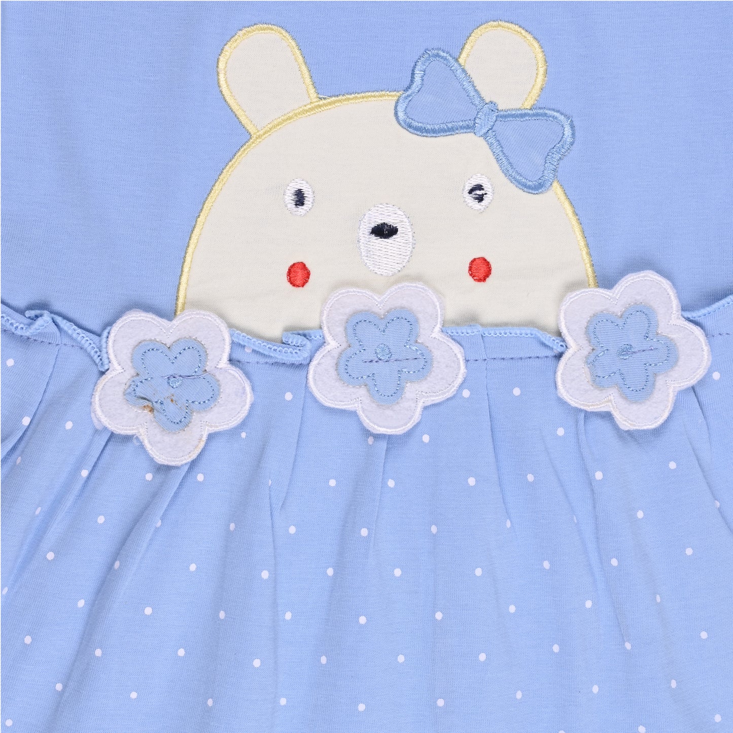 Girls Polka Print Top and Pant Clothing Set