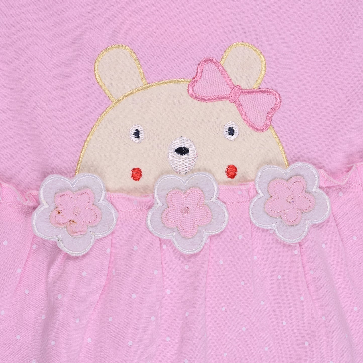 Girls Polka Print Top and Pant Clothing Set