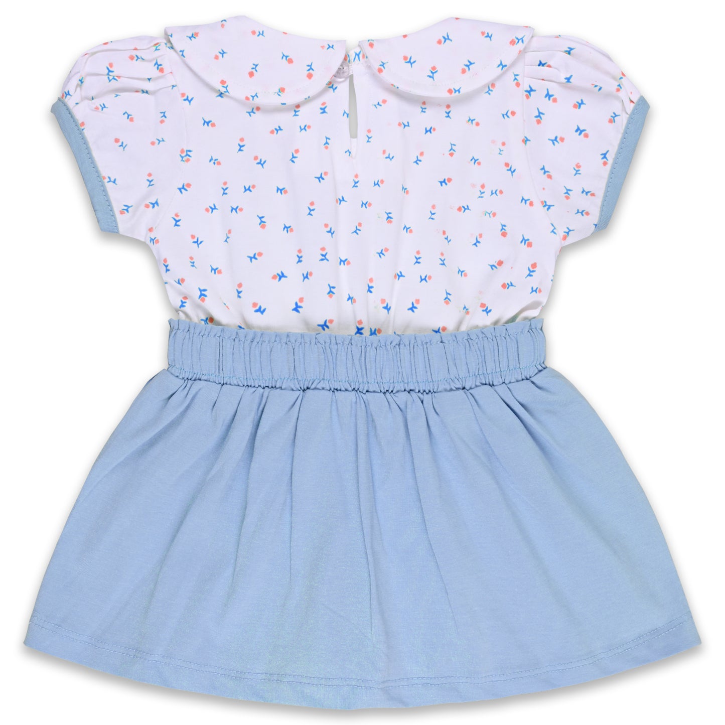 Baby Girls Polka Print Top and Pant Clothing Set