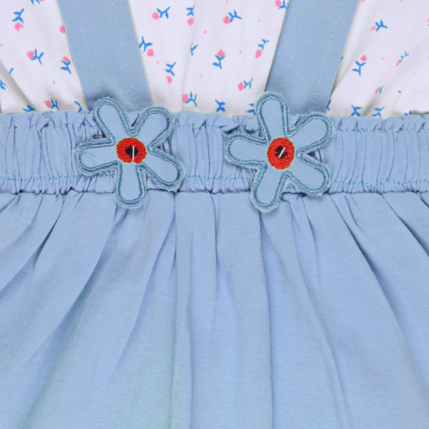 Baby Girls Polka Print Top and Pant Clothing Set