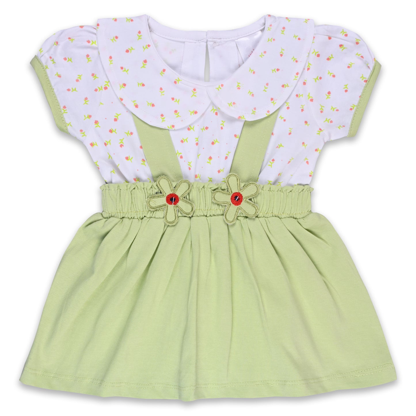 Baby Girls Polka Print Top and Pant Clothing Set