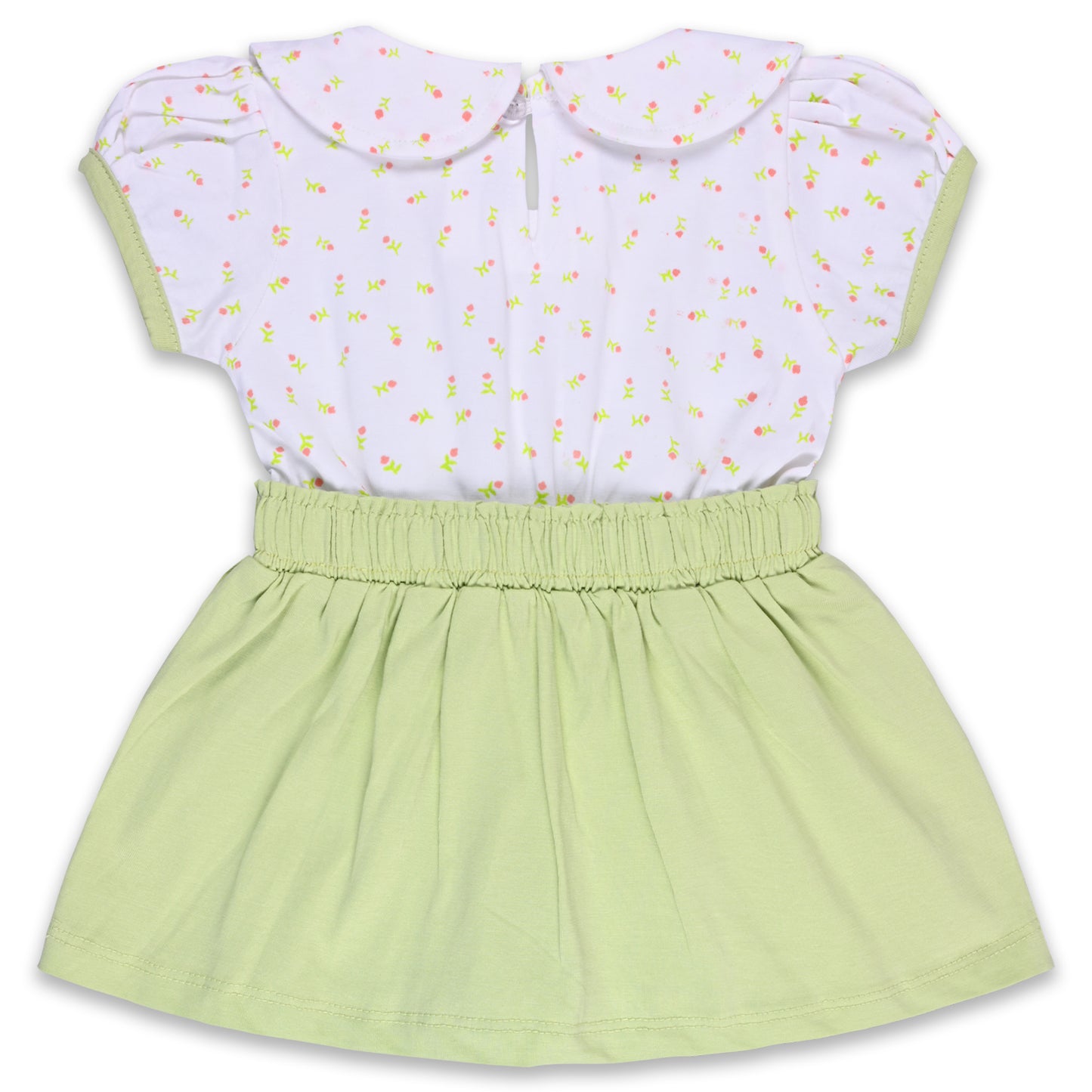 Baby Girls Polka Print Top and Pant Clothing Set