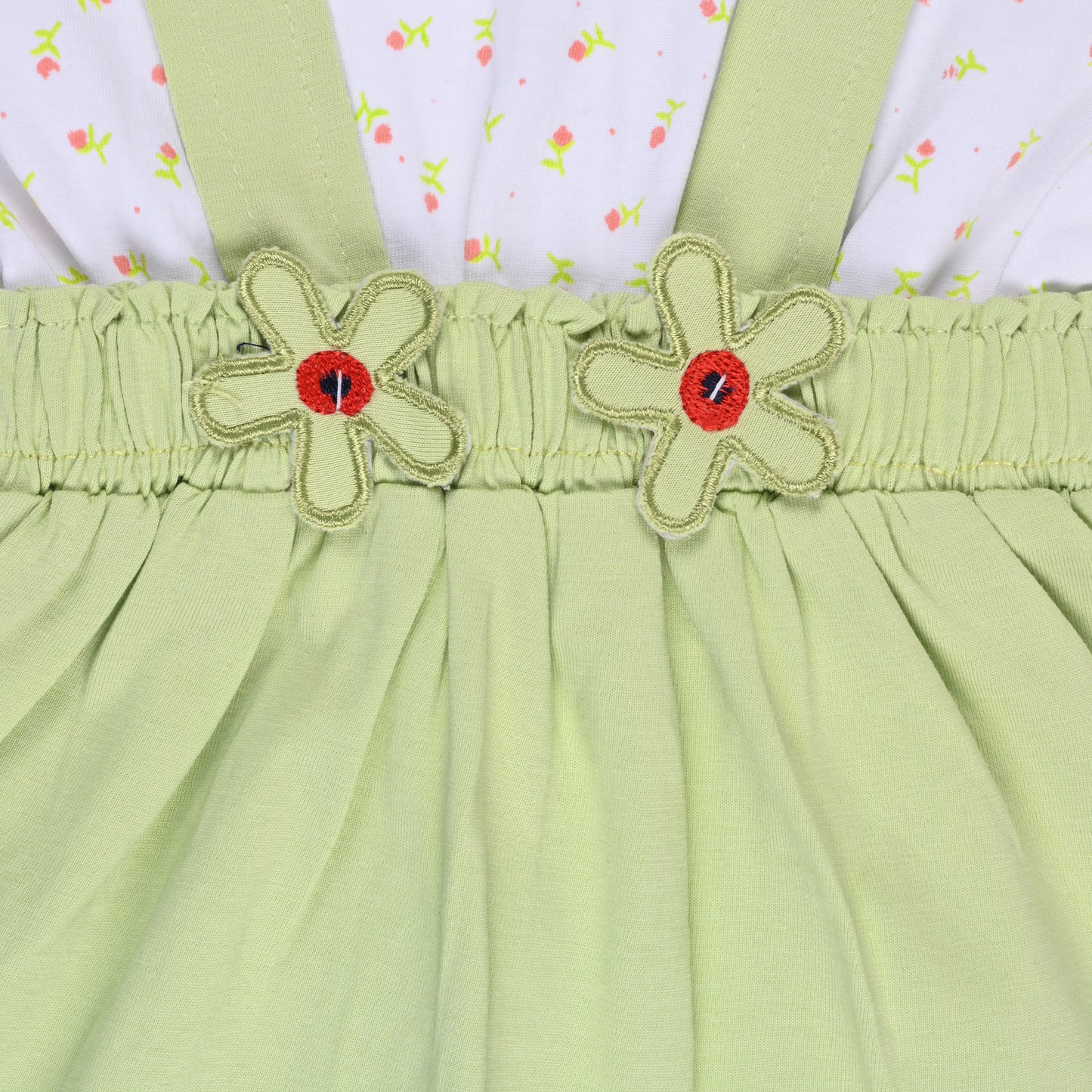 Baby Girls Polka Print Top and Pant Clothing Set