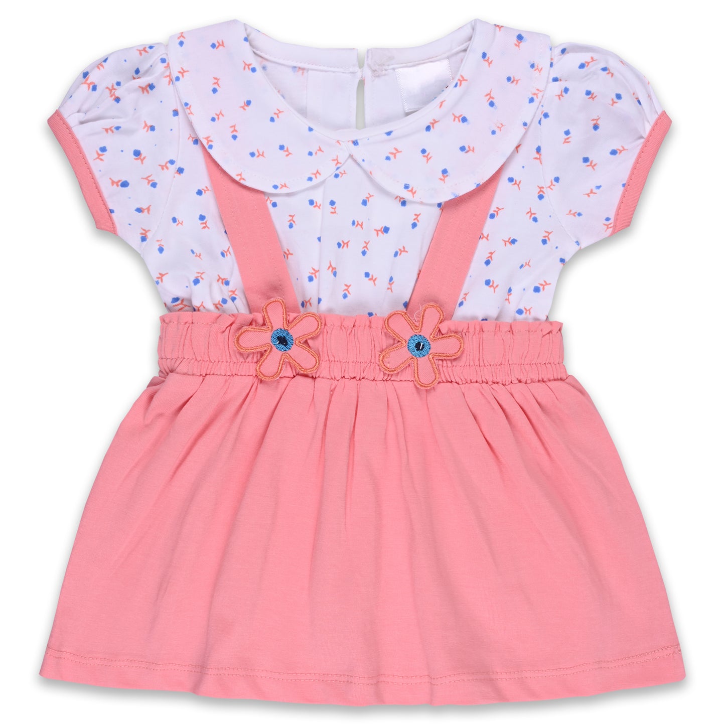 Baby Girls Polka Print Top and Pant Clothing Set