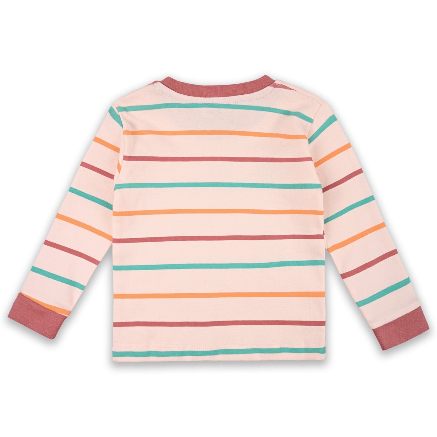 Baby Boys T-Shirt With A Printed Deign And Solid Pant