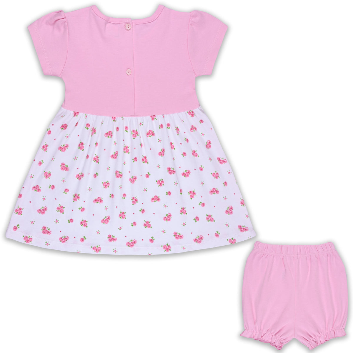 Girls Polka Dot Print A-Line dress