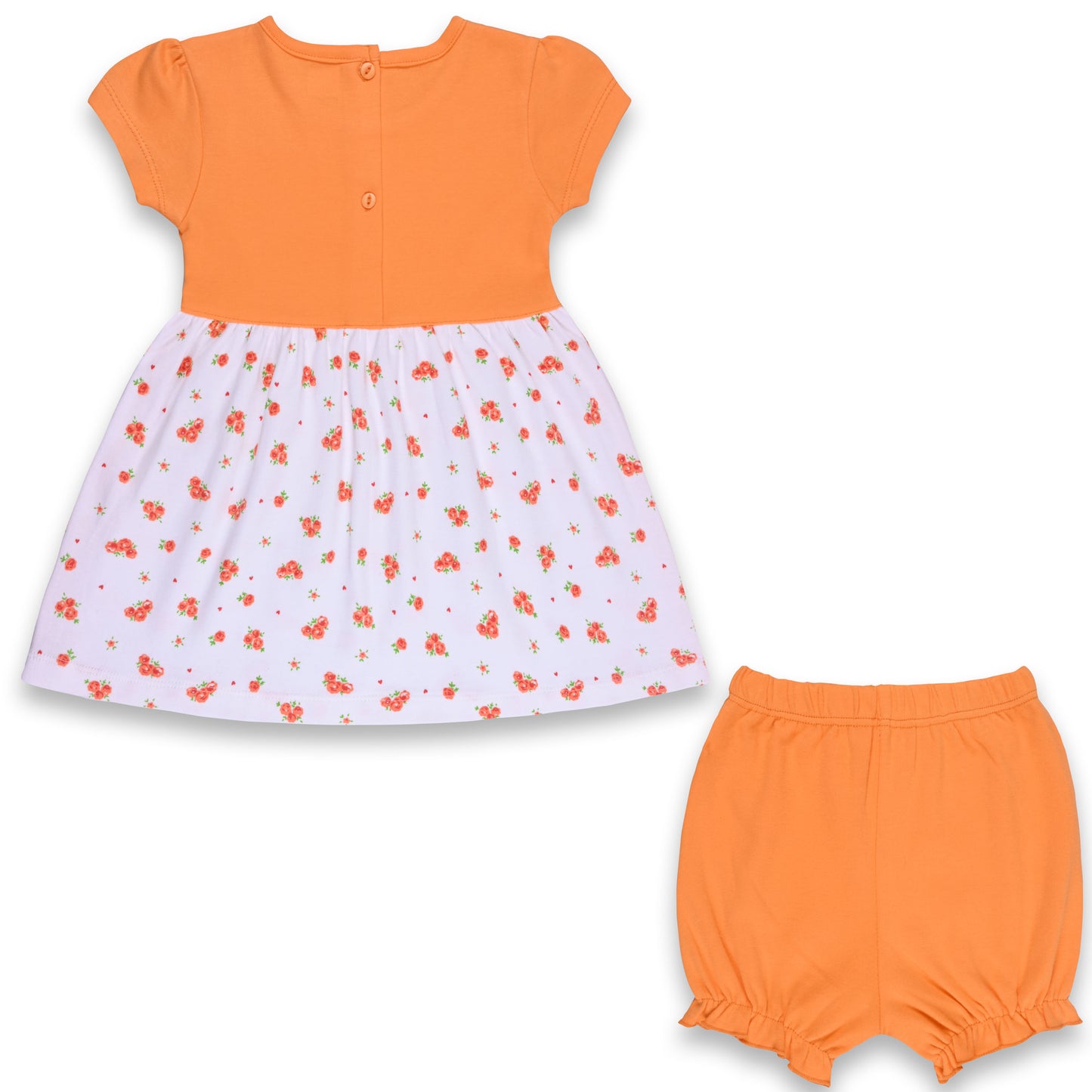 Girls Polka Dot Print A-Line dress
