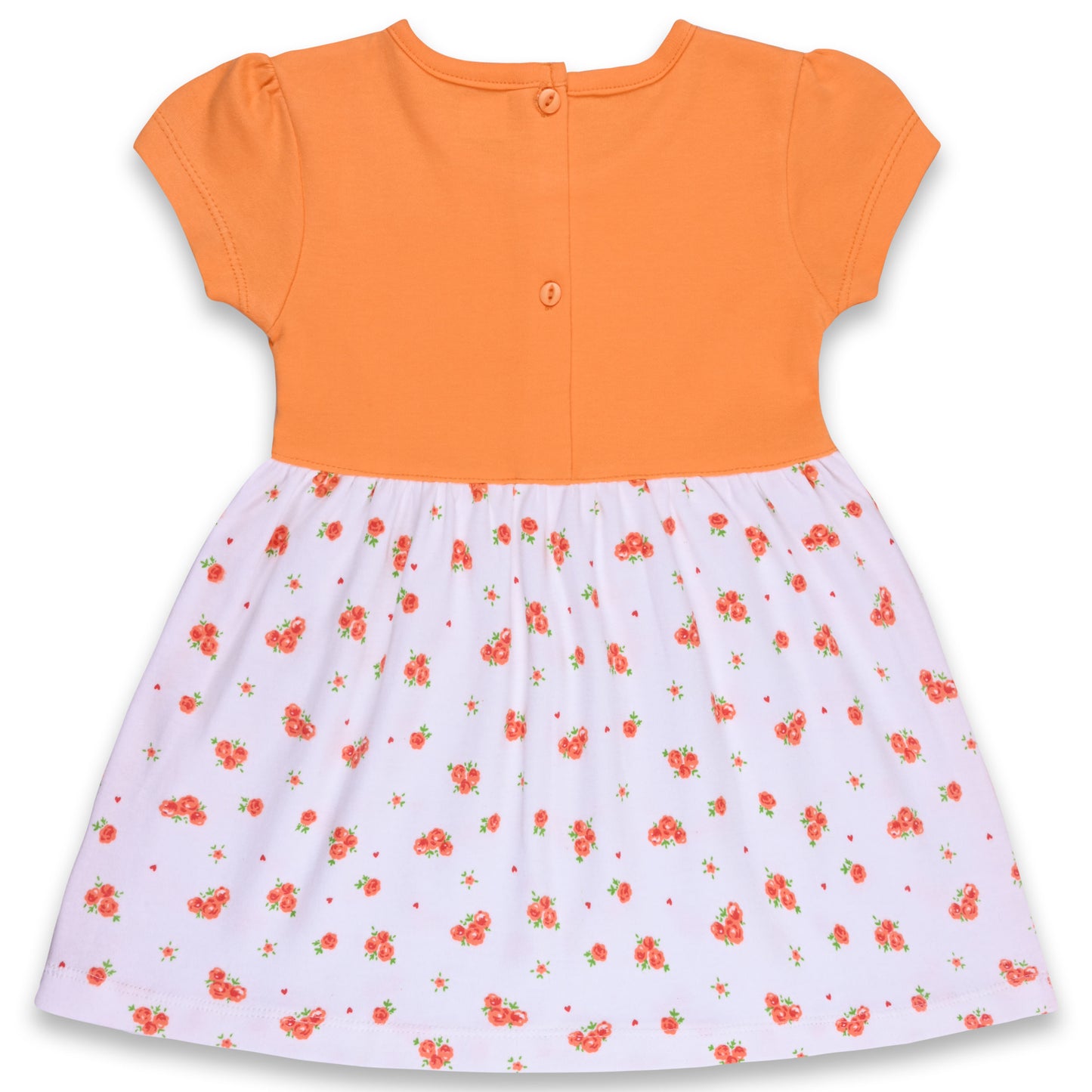 Girls Polka Dot Print A-Line dress
