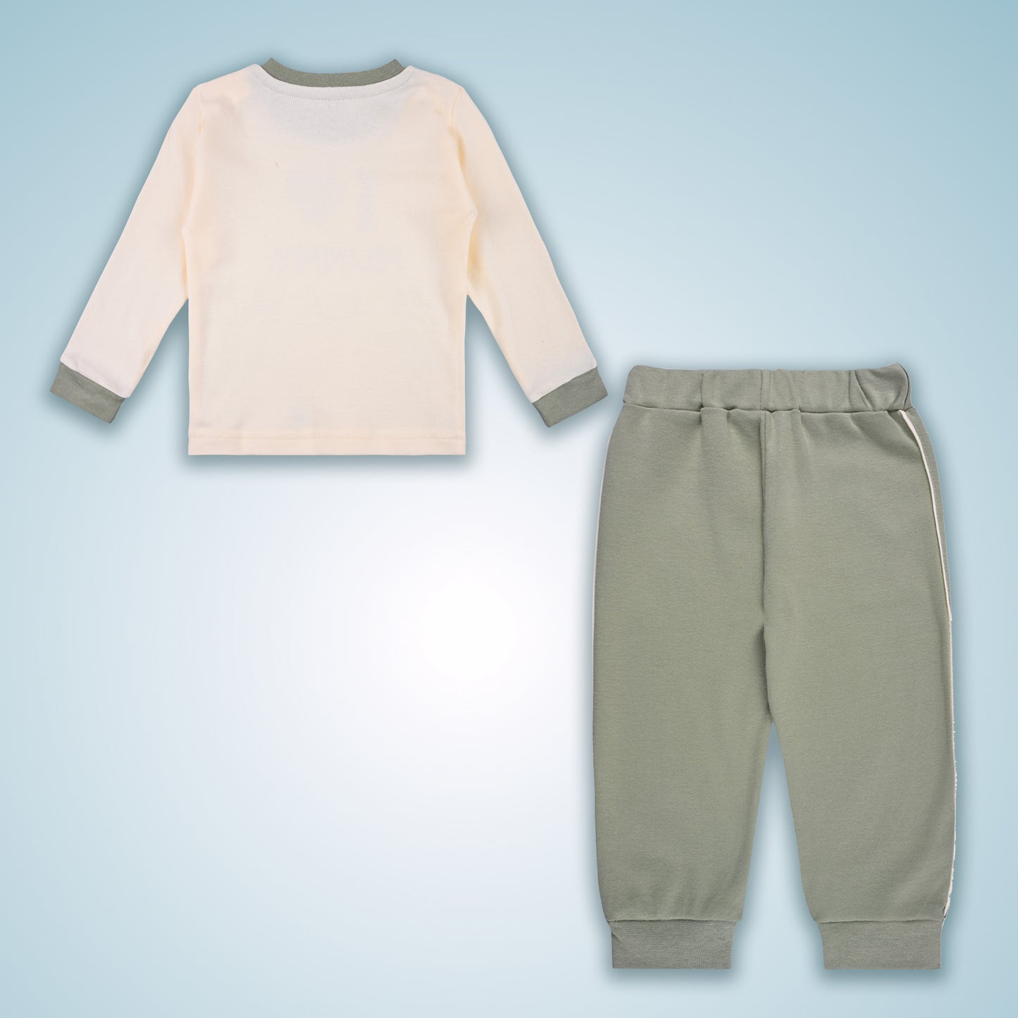 Boys Printed T-Shirt and Pant Clothing Set