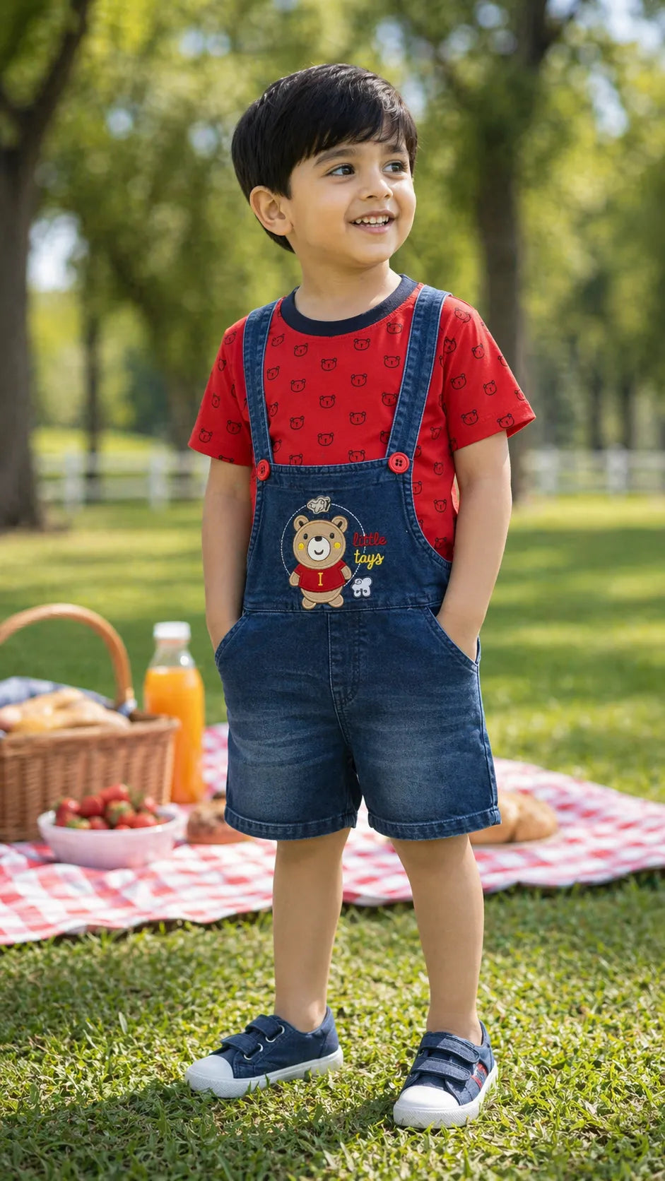 Boys Printed Clothing Set
