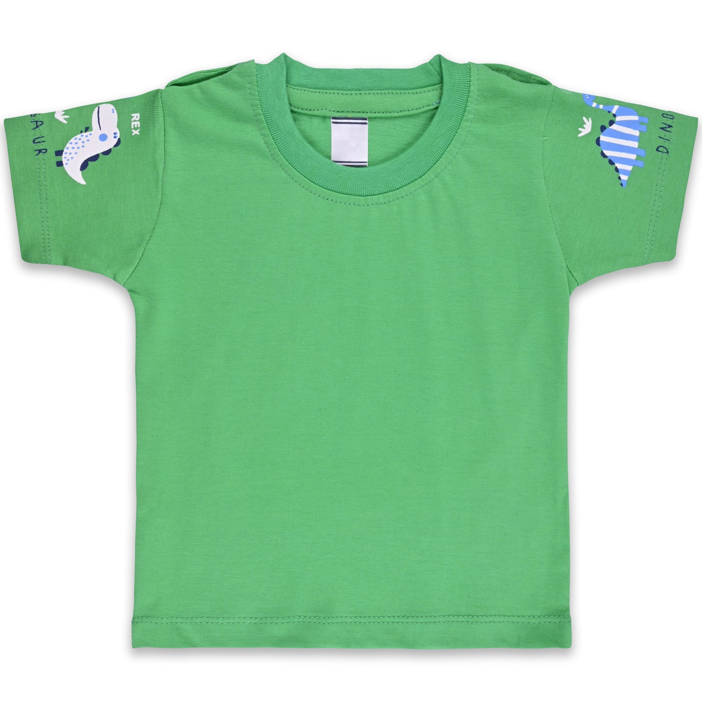 Baby Boys Checked T-Shirt and Shorts Dungaree Set