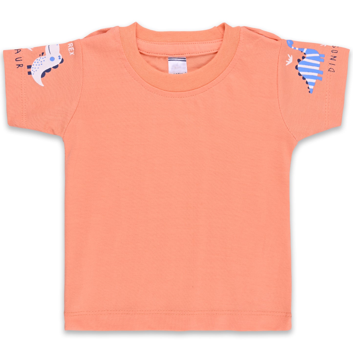 Baby Boys Checked T-Shirt and Shorts Dungaree Set