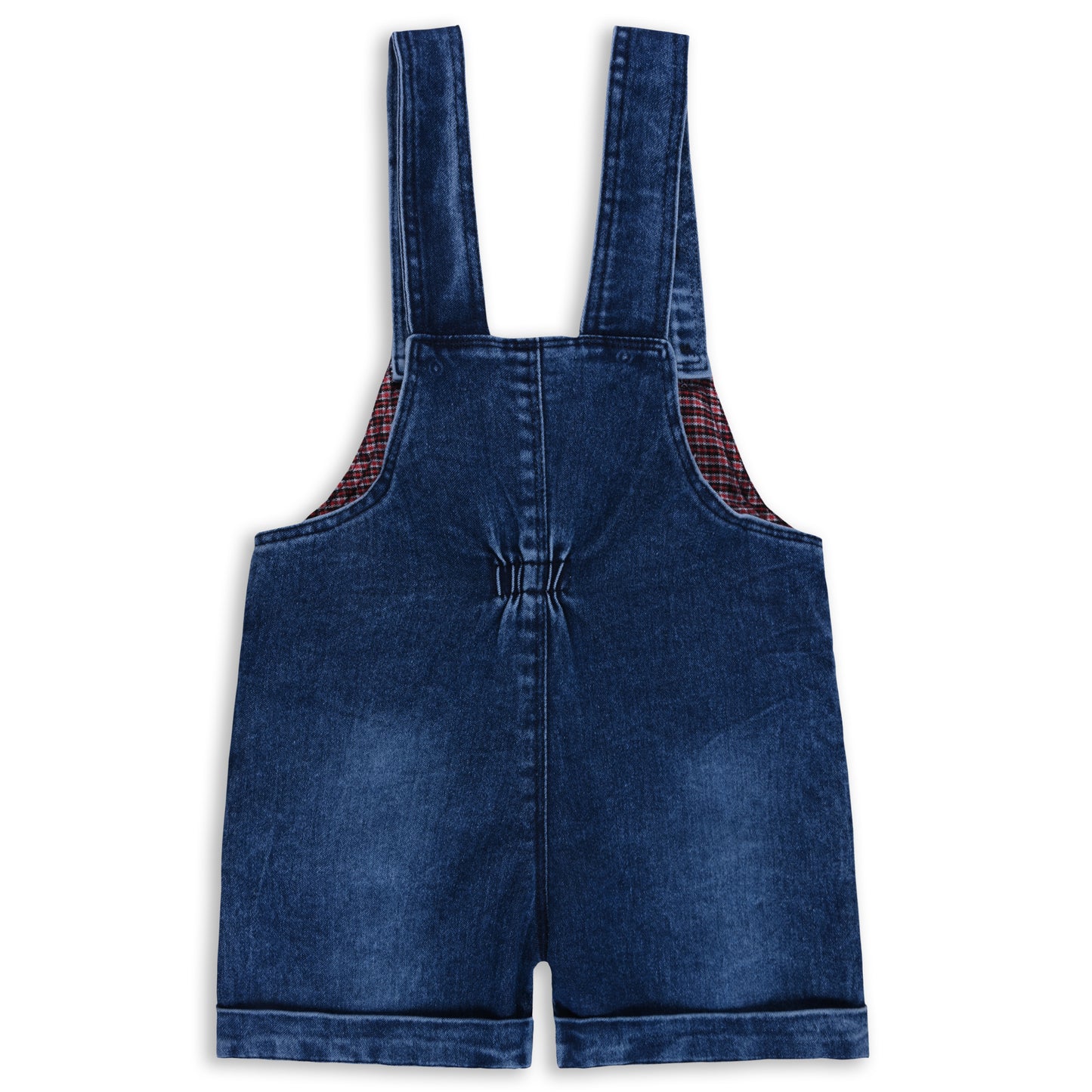 Baby Boys Printed T-Shirt and Shorts Dungaree Set