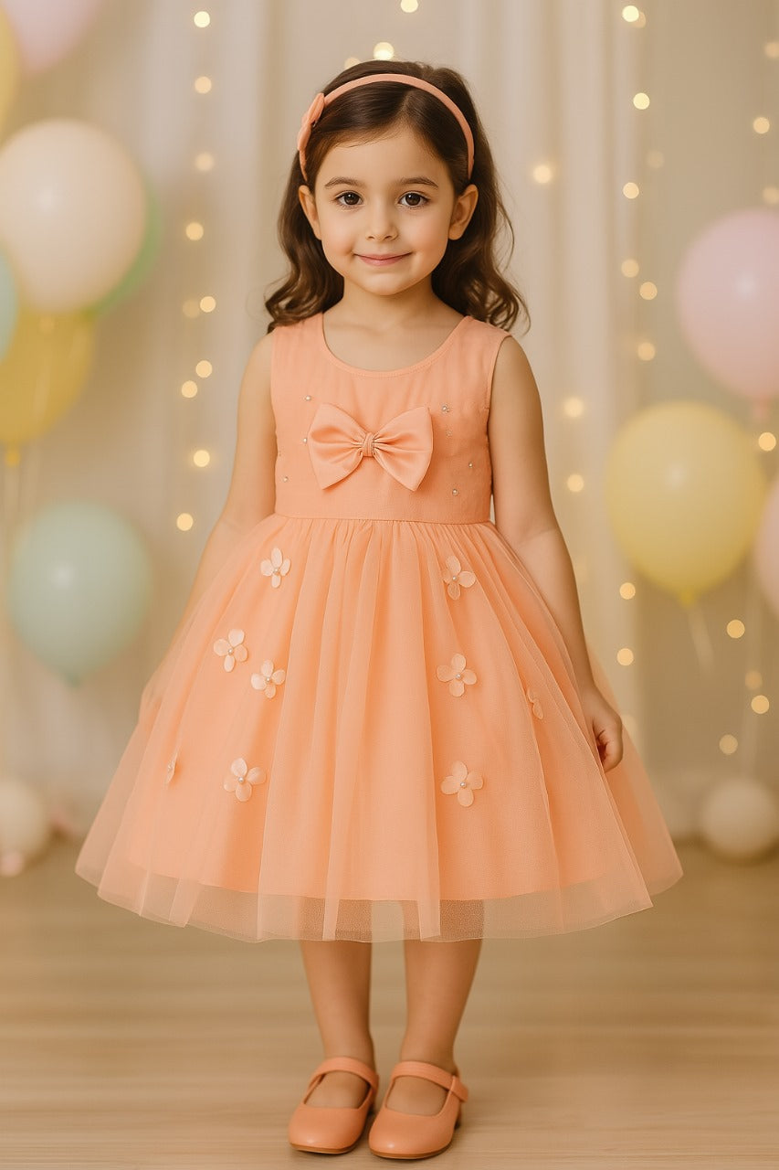 Baby Girls Cotton Frock Dress for Girls-bxa412pch