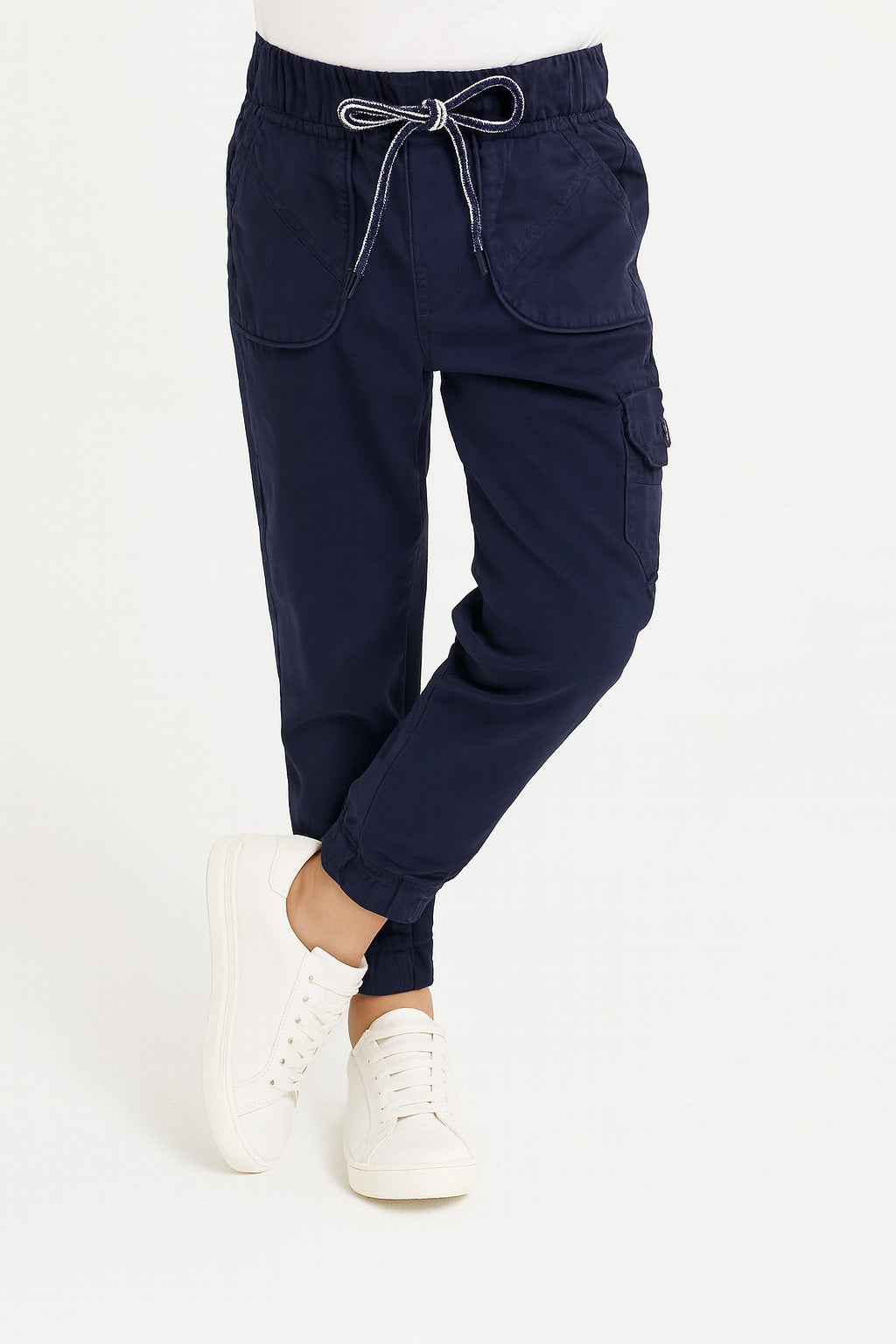 Boys Mid Rise Regular Fit Jogger Jeans