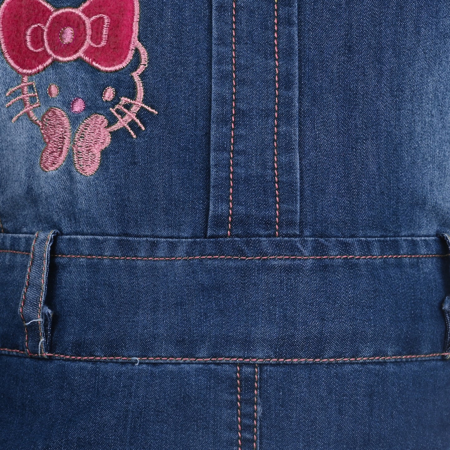 Girls Printed Top and Shorts Dungaree Set
