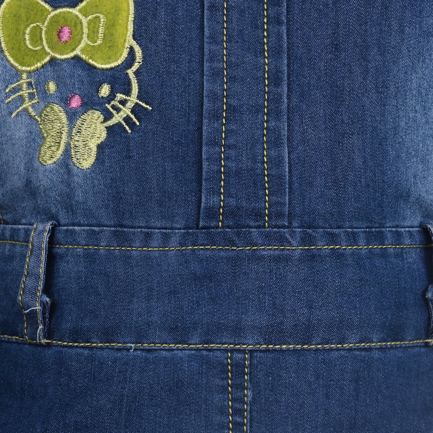 Girls Printed Top and Shorts Dungaree Set
