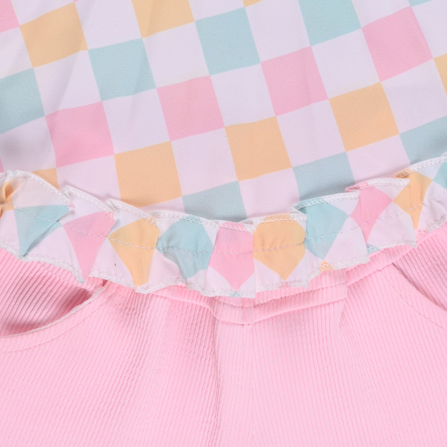 Baby Girls Polka Print Top and Shorts Clothing Set