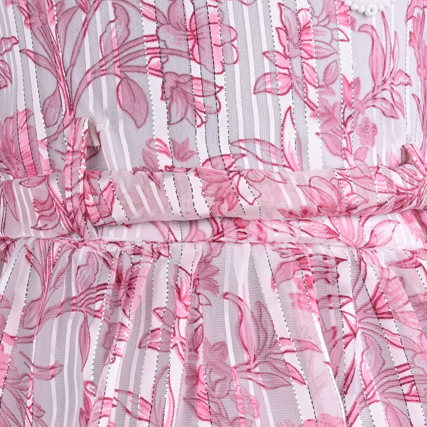 Baby Girls Floral Elegance/Ruffle sleeves