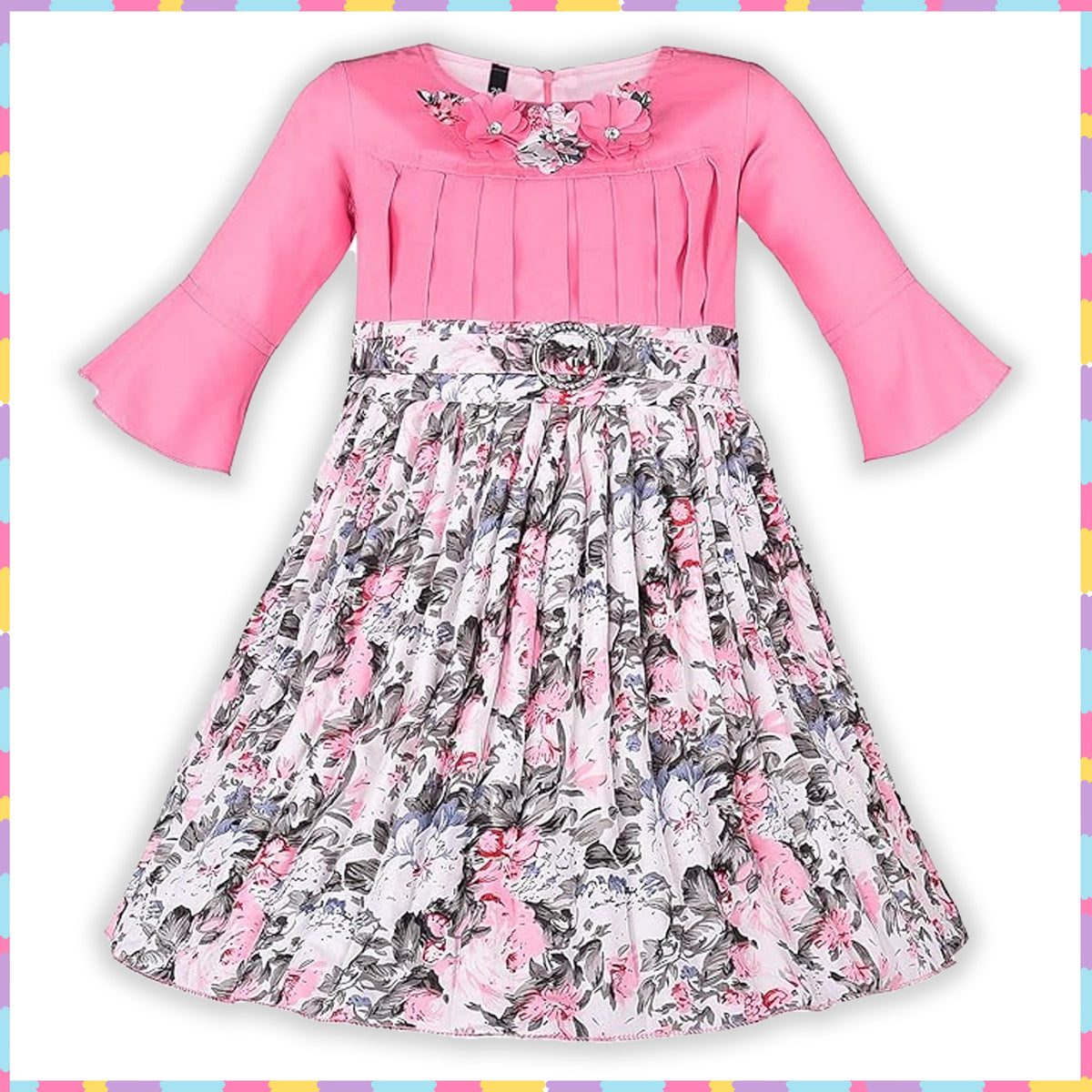 Baby Girls Floral Frock Dress