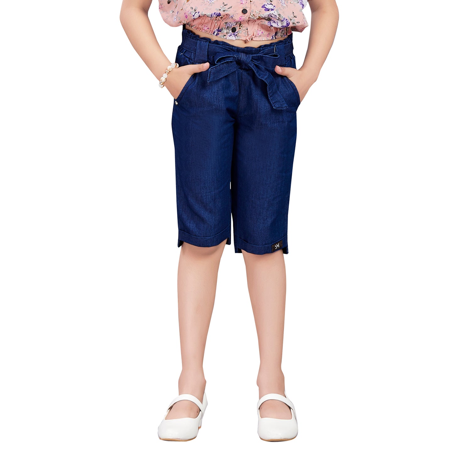 Girls Cotton Denim Jeans