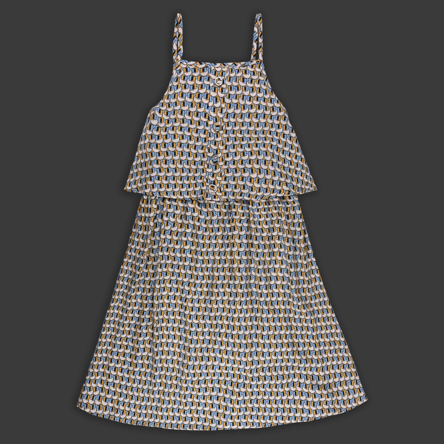 Girls Printed Short Sleeve T-Shirt and Dress