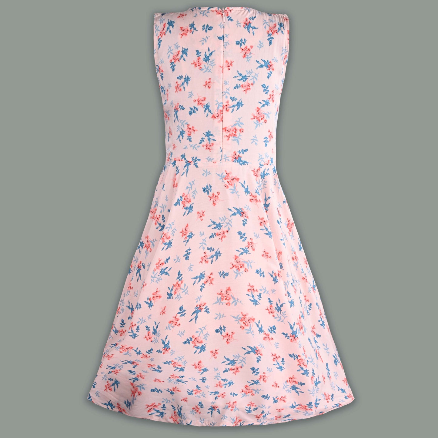 Girls Floral Print Casual Dress