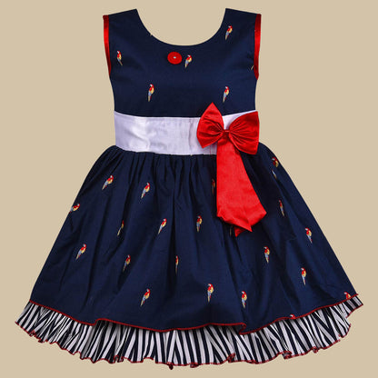 Wish Karo Baby Girls Frock Dress-(ctn389nb)