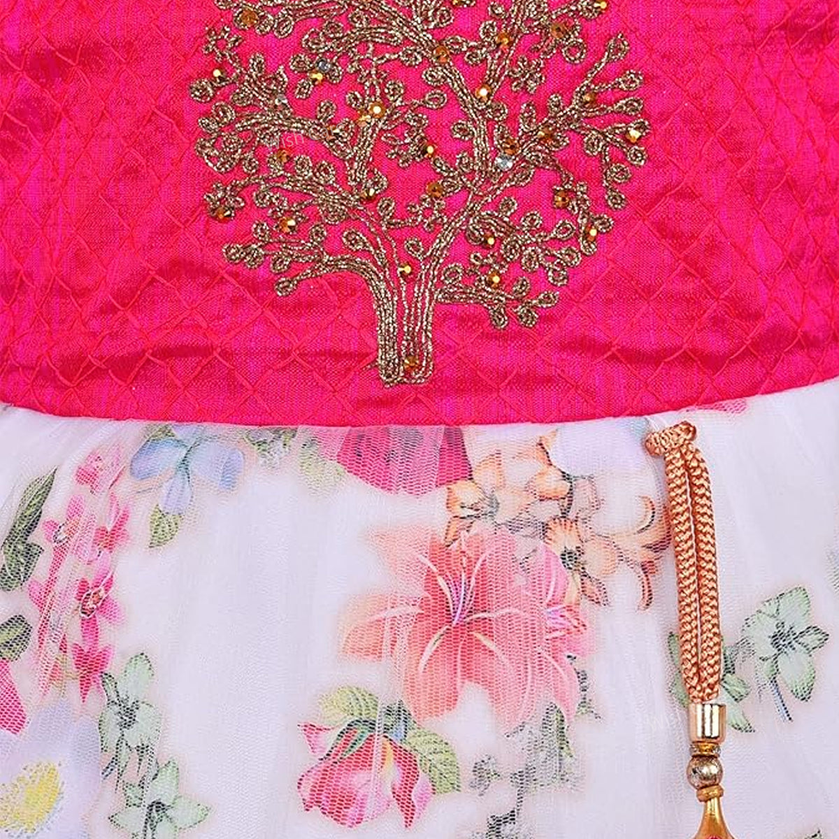 Baby Girls Embroidered Ethnic Dress