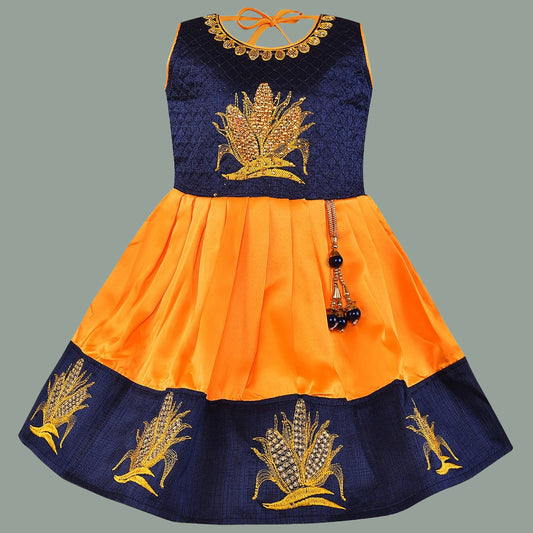 Wish Karo Girls Frock Dress for Kids-fe3117y