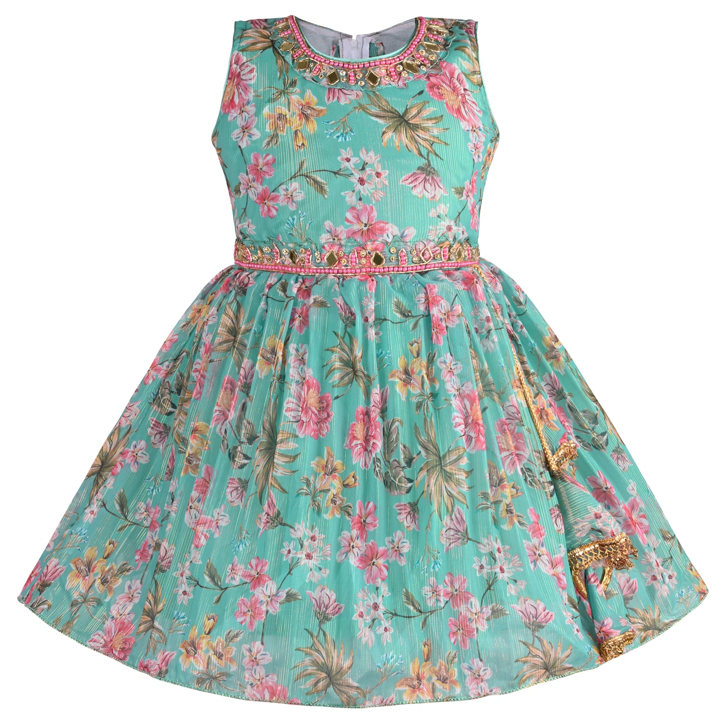 Buy Premium Baby Girls Floral Chiffon Summer Dress Online