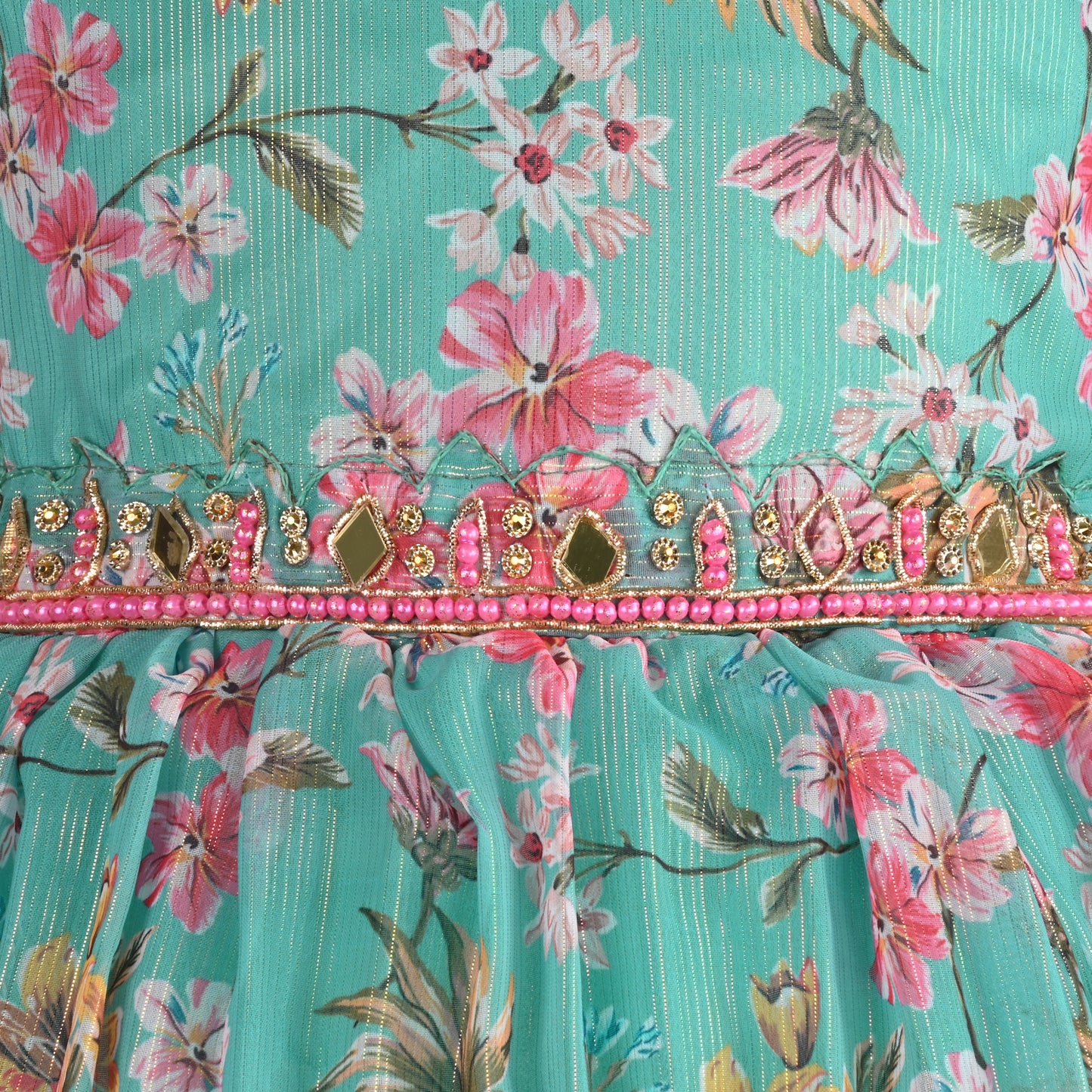 Buy Premium Baby Girls Floral Chiffon Summer Dress Online