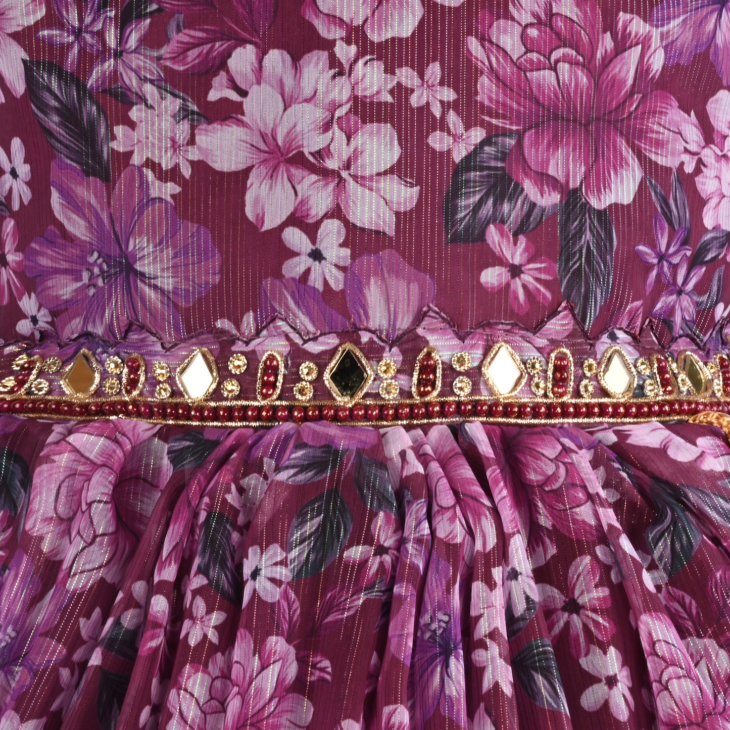 Buy Premium Baby Girls Floral Chiffon Summer Dress Online