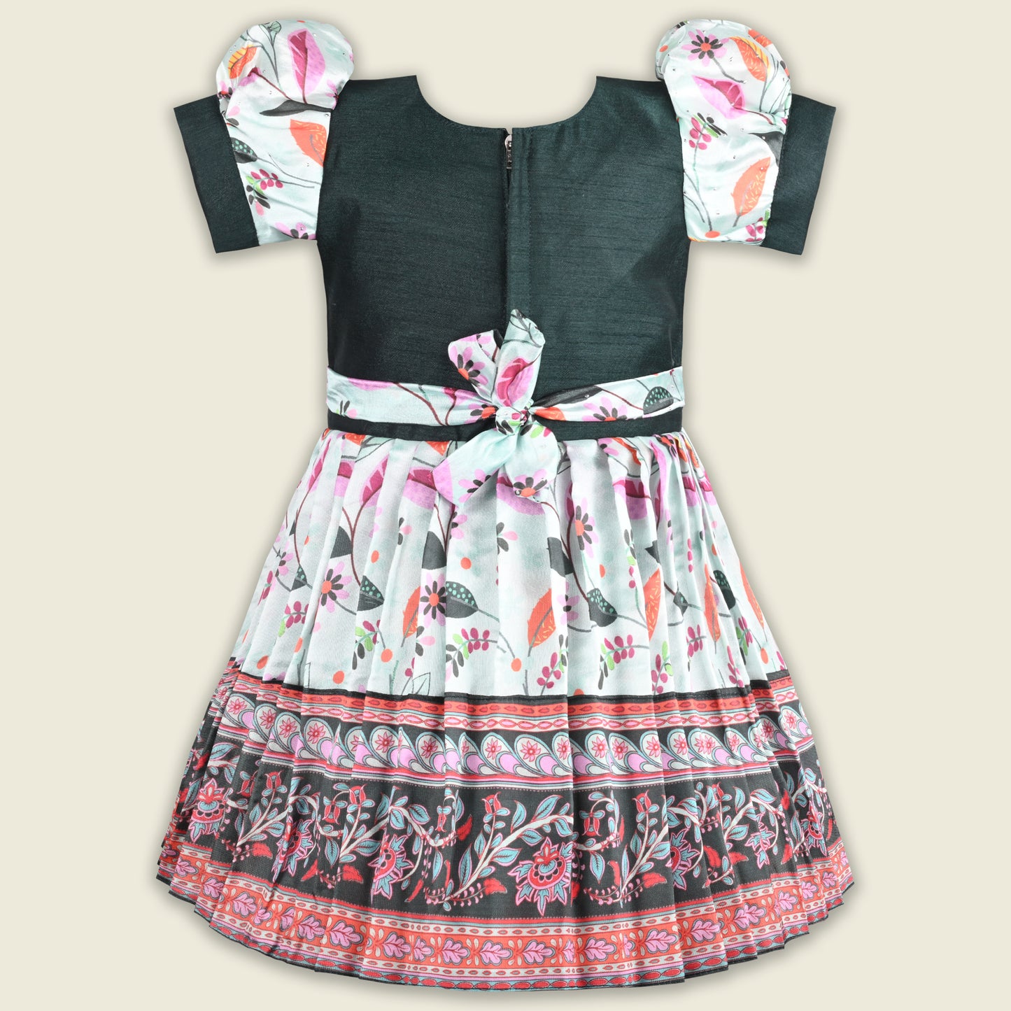 Girls Embellished Zari Embroidery Ethnic Dress fe3544