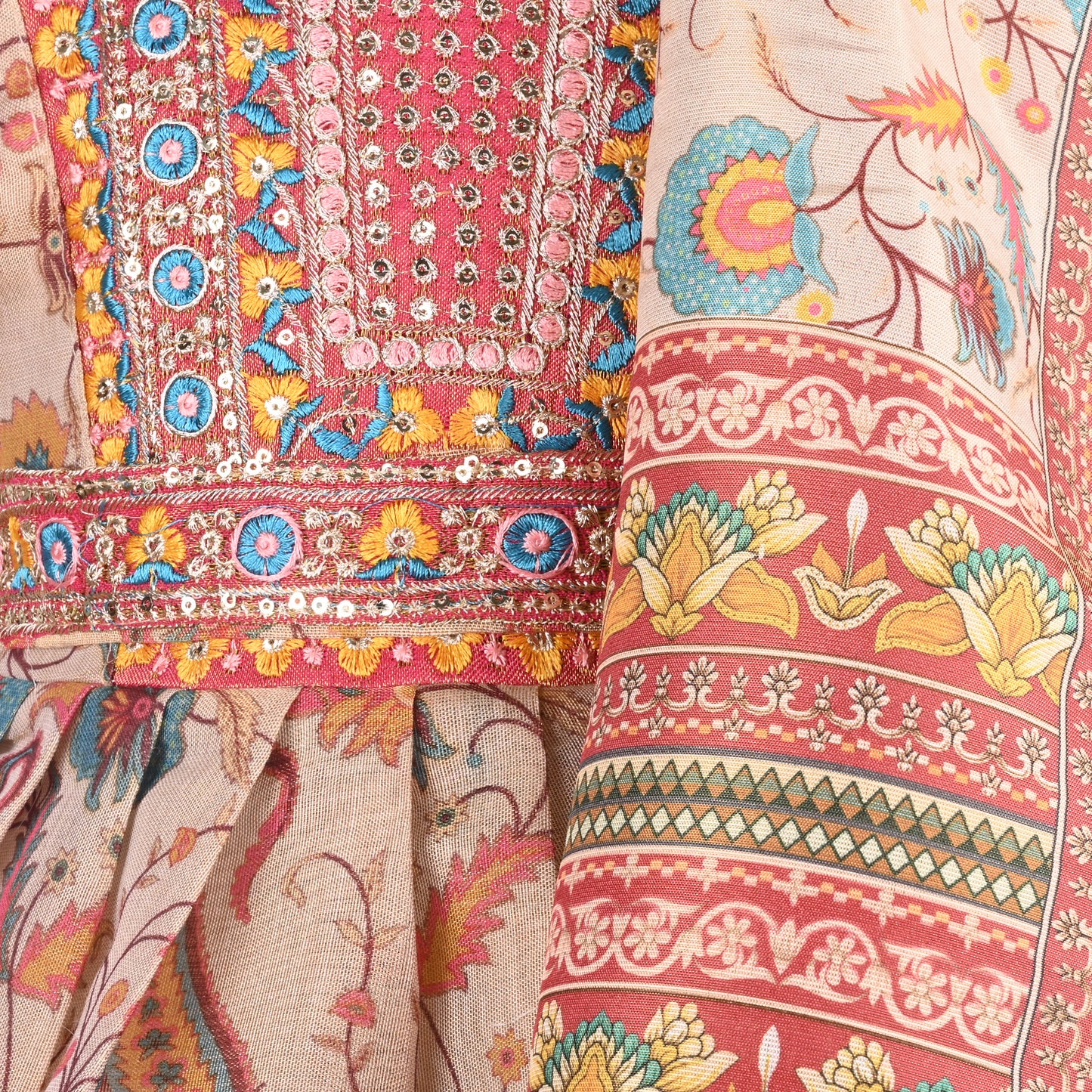 Buy Baby Girls Navratri & Diwali Dresses | Girls Ethnic Festive Frocks Online