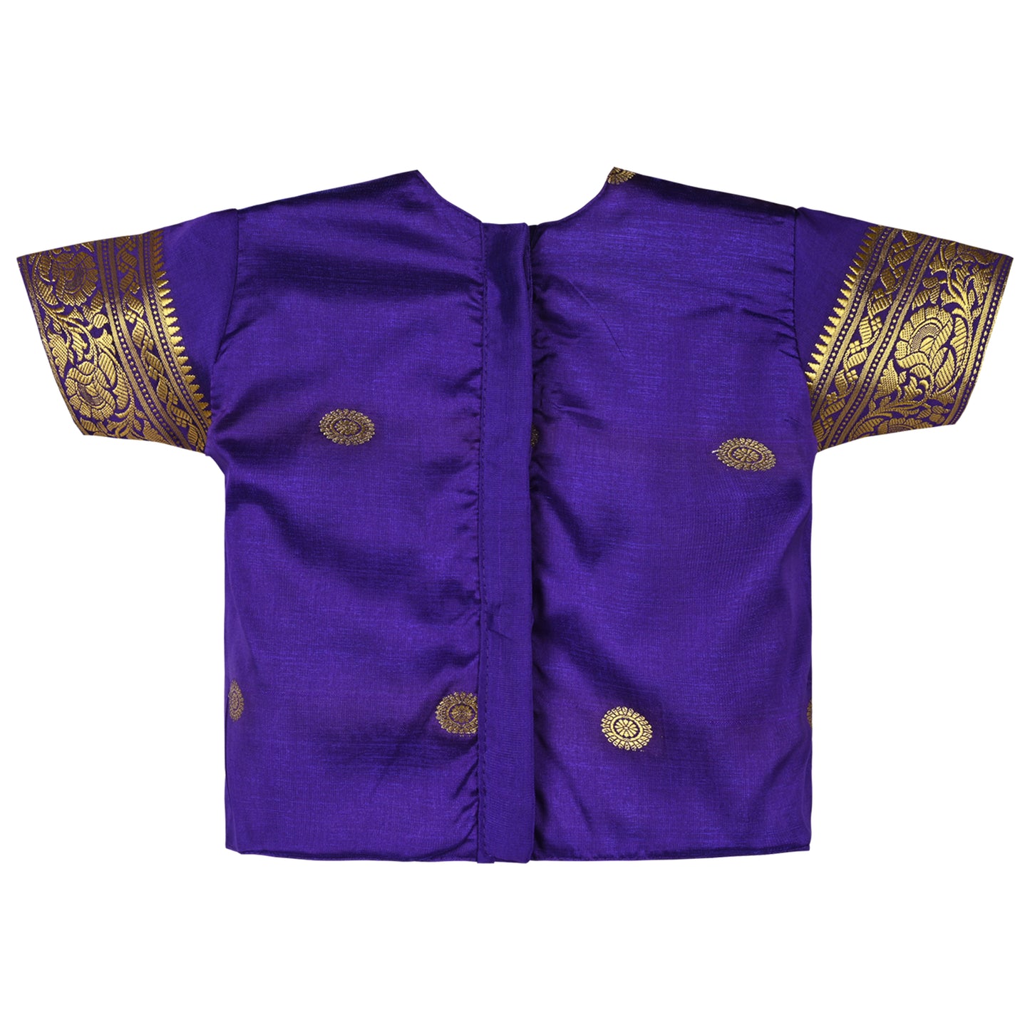 Baby Girls Ethnic Silk Pattu Pavadai Dress | Girls Lehenga Choli