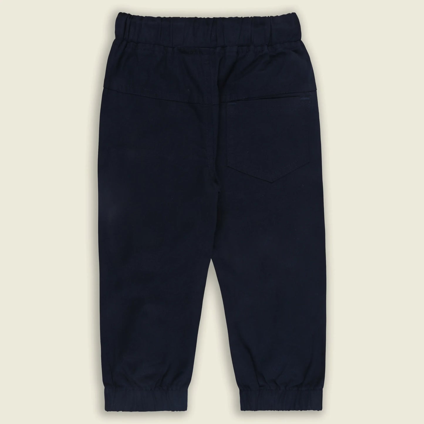 Boys Cotton Cargo Jogger Pants with Drawstring
