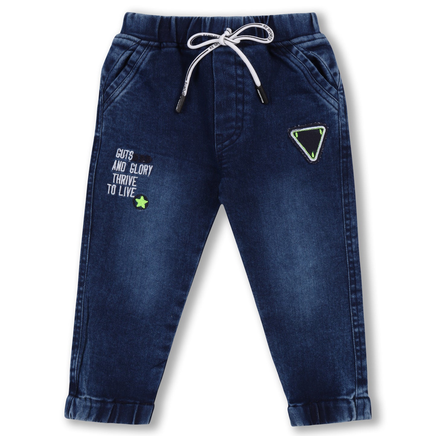 Unisex Regular Fit Jeans Stretchable
