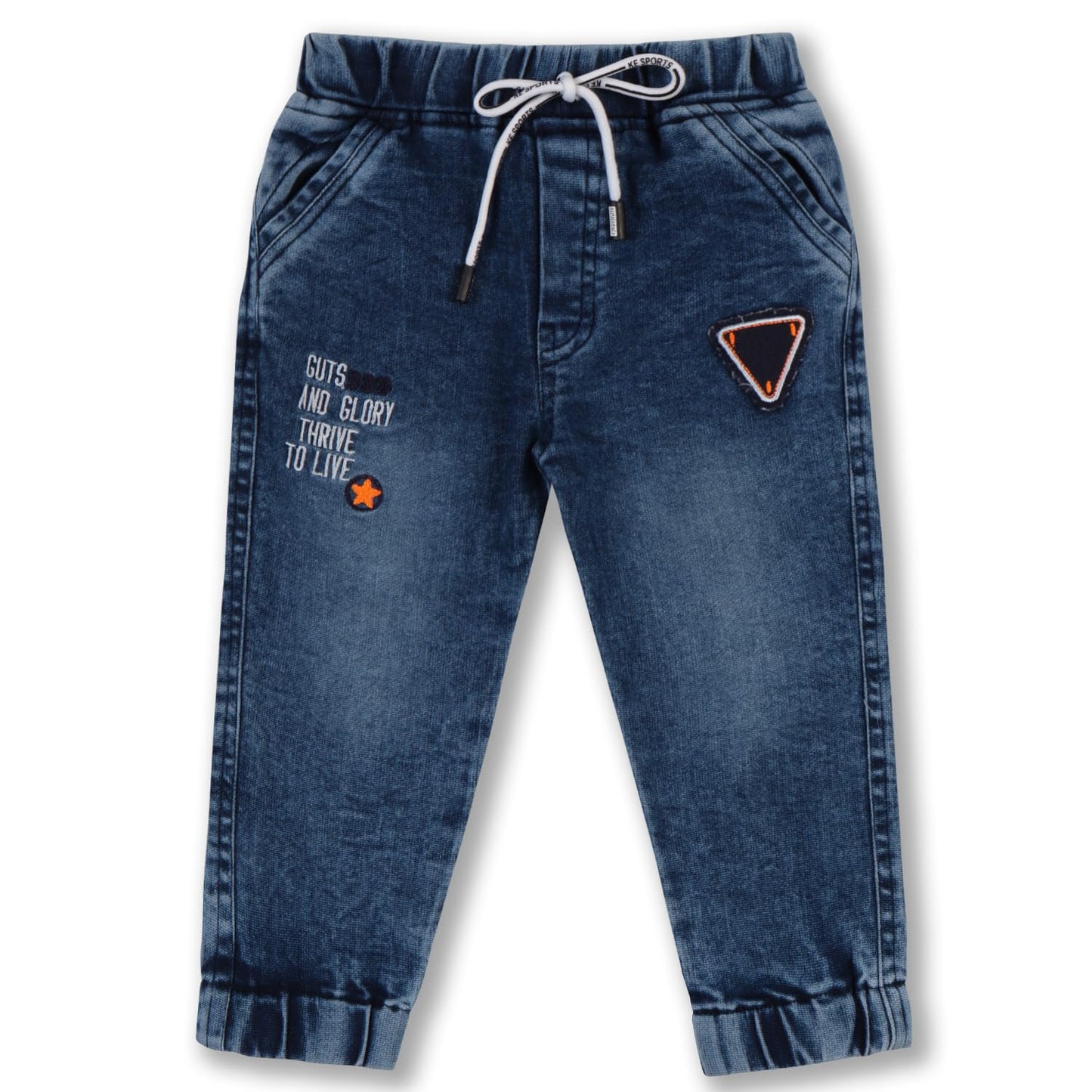 Unisex Regular Fit Jeans Stretchable