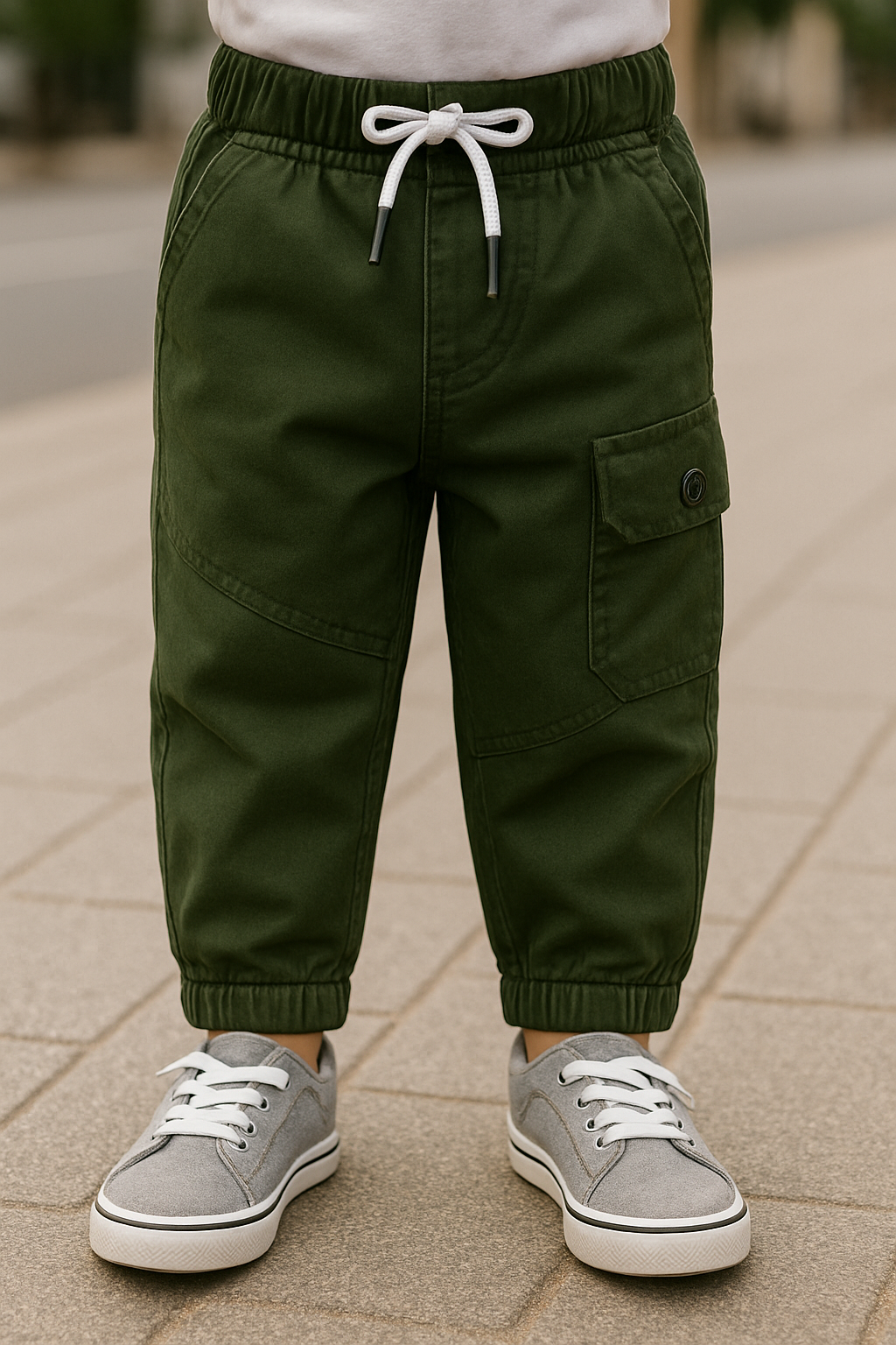 Boys Mid Rise Regular Fit Jogger Jeans