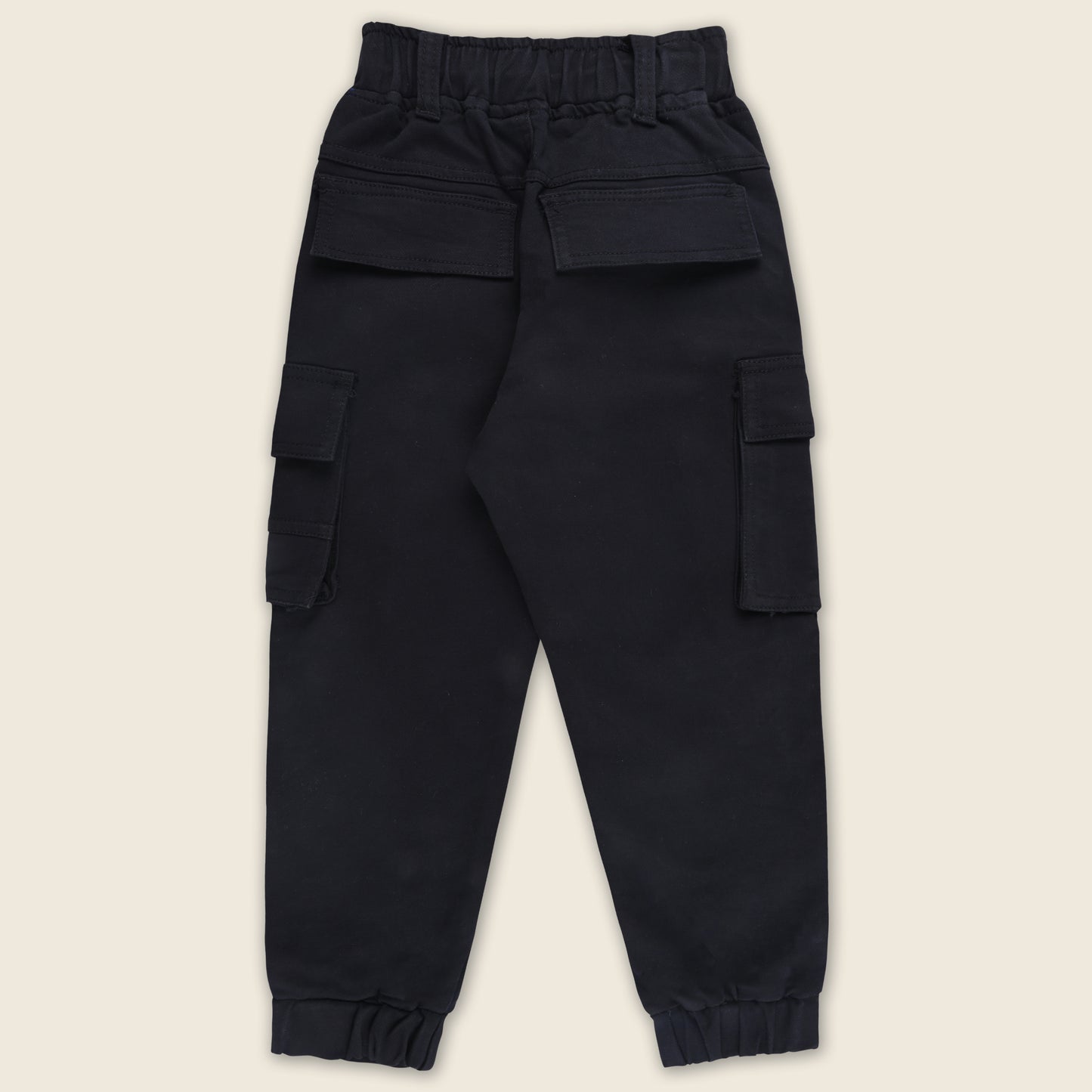 Boys Cotton Cargo Printed Trouser With Belt Accessories