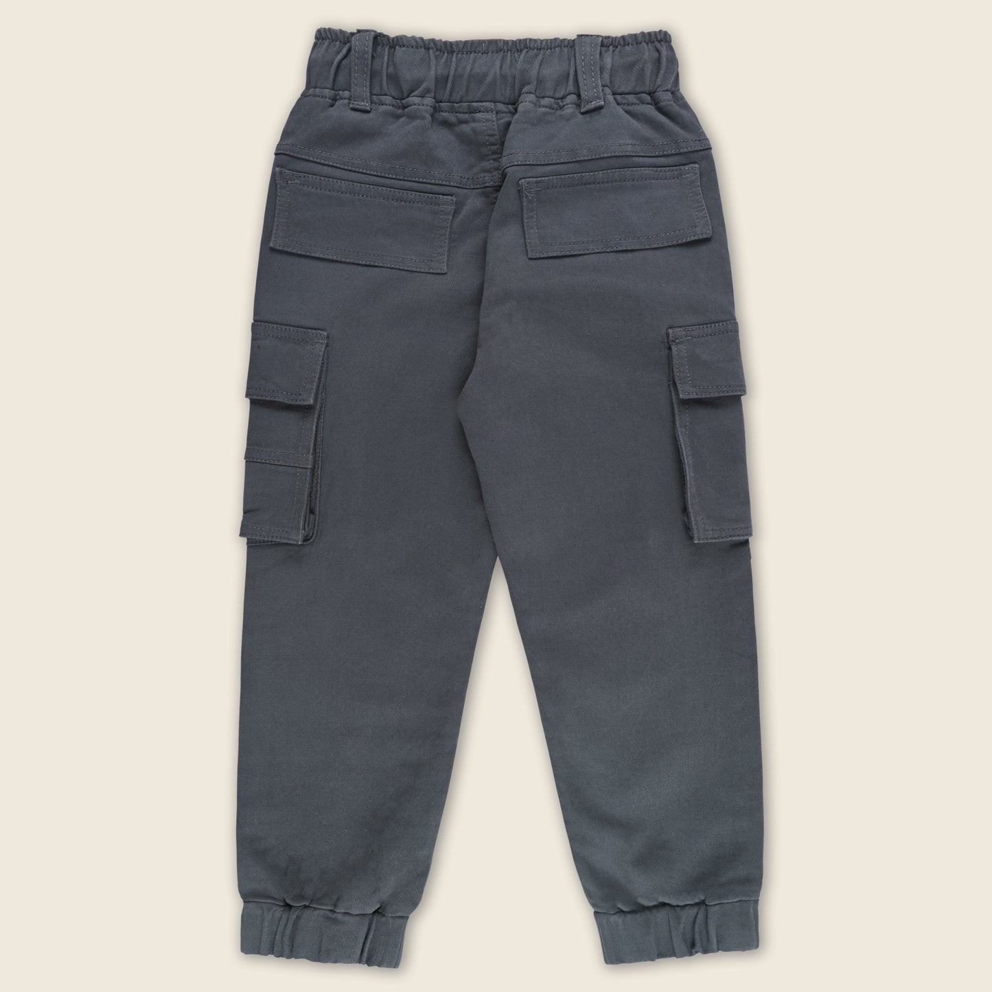Boys Cotton Cargo Printed Trouser With Belt Accessories