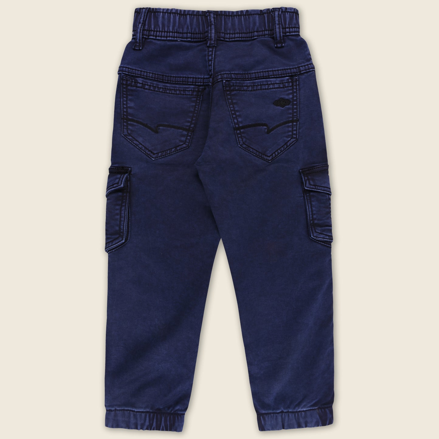Boys Cotton Elastic Casual Trouser