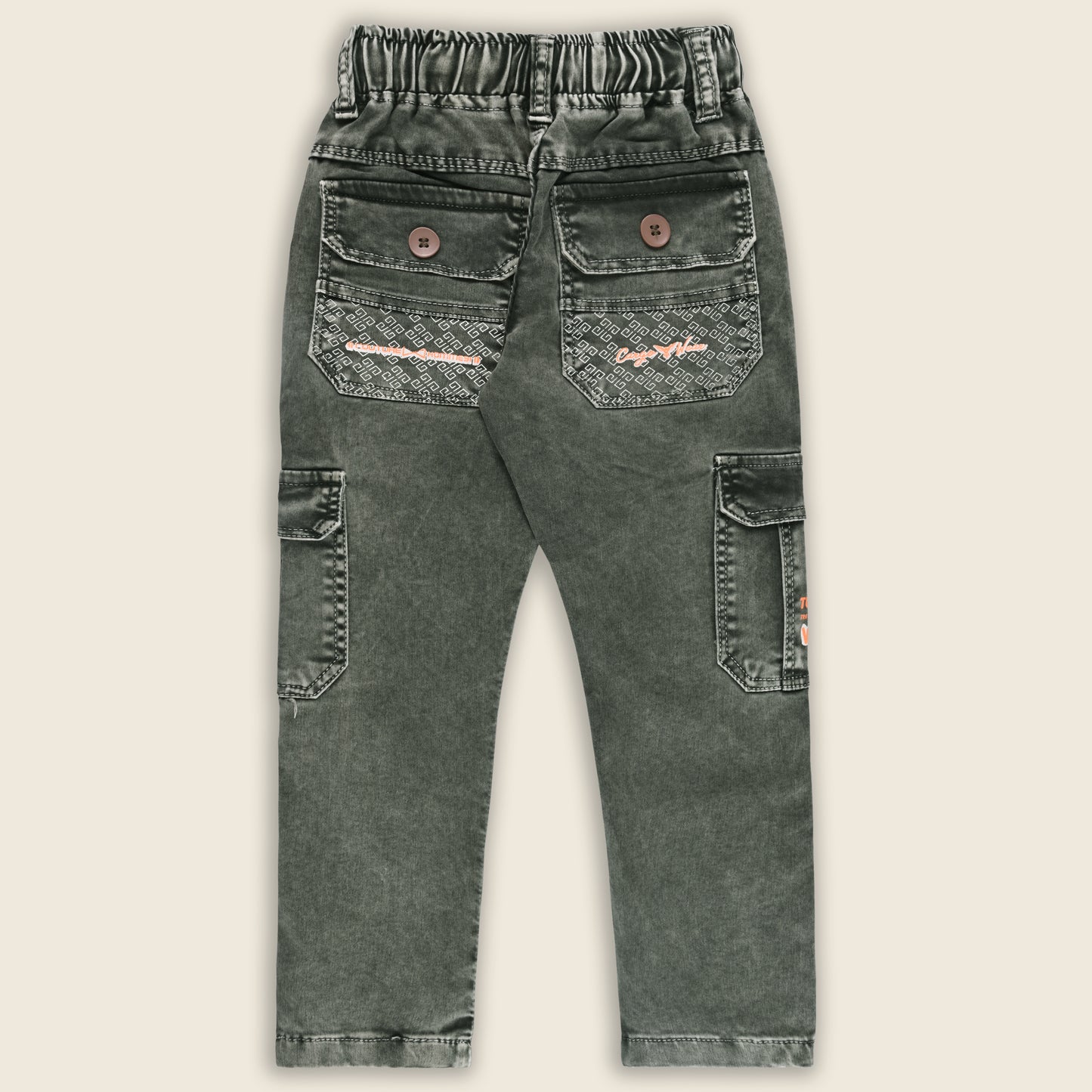 Buy Premium Baby Boys Stylish Cargo Denim Jeans Online