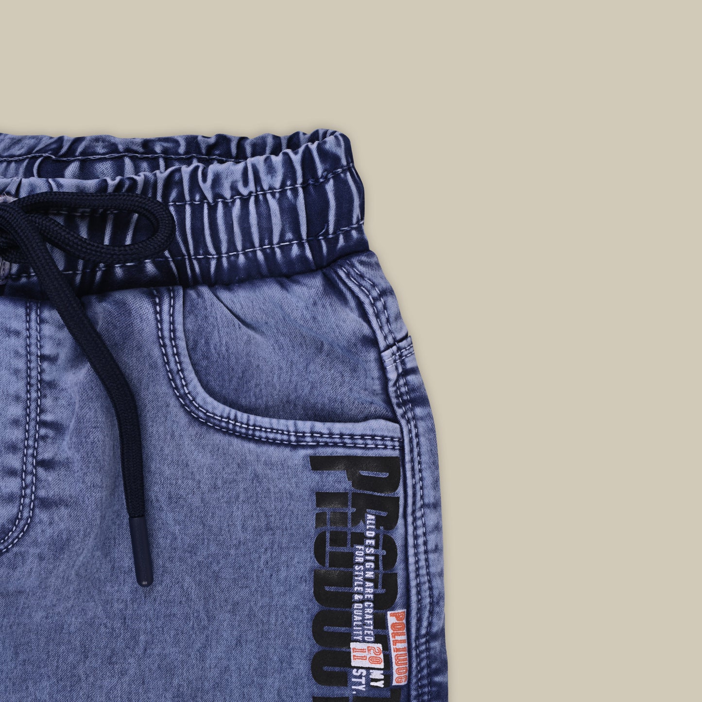 Buy Premium Baby Boys Stylish Cargo Denim Jeans Online