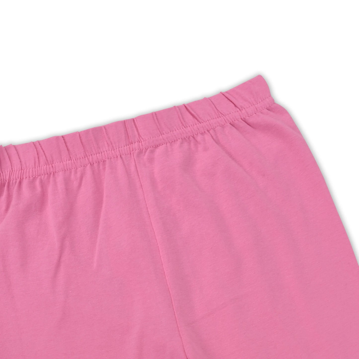 Kids Solid Cotton Leggings – Pink | Soft & Stretchable Everyday Wear