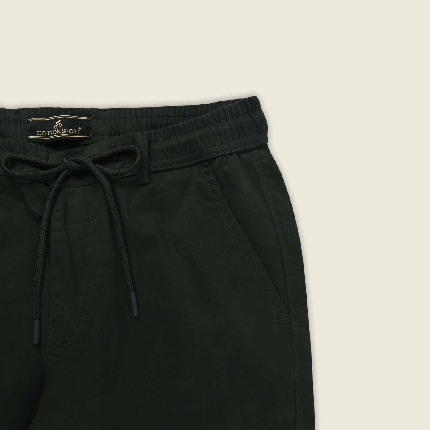 Men’s Cotton Cargo Pants | Comfortable Casual Wear with Multi Utility Pockets | Elastic Waist & Cuffed Jogger Fit