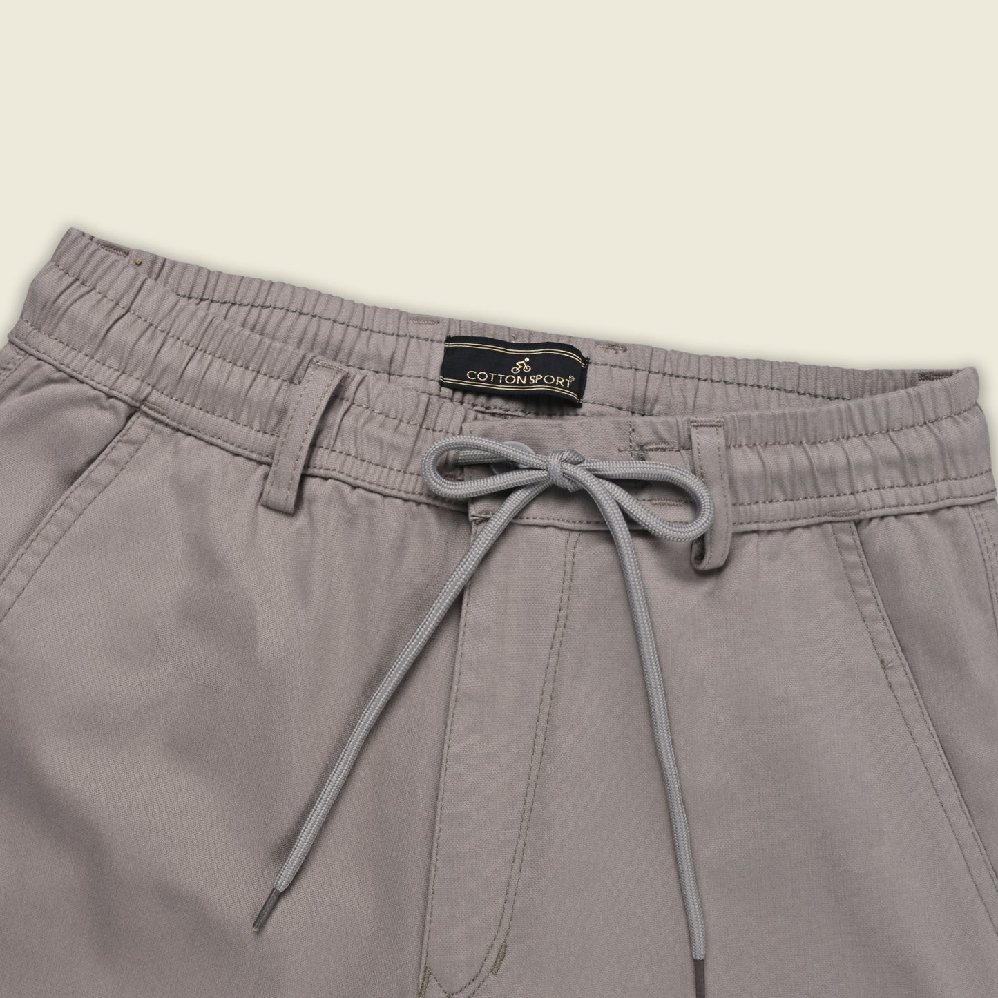 Men’s Cotton Cargo Pants | Comfortable Casual Wear with Multi Utility Pockets | Elastic Waist & Cuffed Jogger Fit